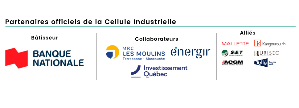 Partenaires officiels de la Cellule industrielle